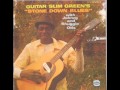 Guitar Slim Green with Johnny & Shuggie Otis - Stone Down Blues