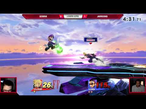 VS Weekly 9/28/17 - Losers Qtrs - Seibrik (Cloud) vs Jarrodkb (Luigi) - Smash 4