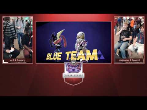 UGC Smash 4 2v2 Pools - Mr. R & istyudying vs. pingwarrior & SpankyJ