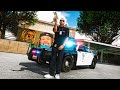 I Became A Cop In The HOOD In GTA 5 RP