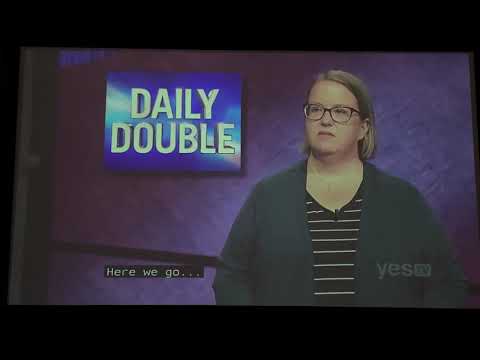 Jeopardy, Sandy Olive Day 2 - 1st Daily Double (6/23/21)
