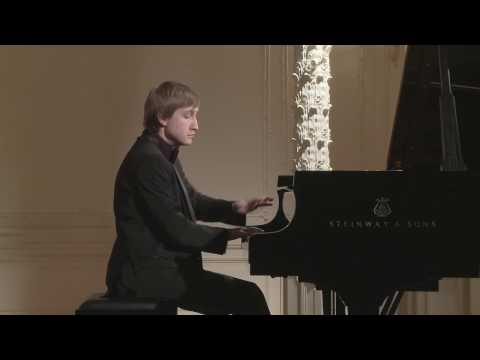 Dmitry Masleev (piano) English Hall of St. Petersburg Music House 2016-11-09 Part 1