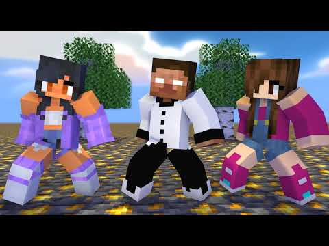 MONSTER SCHOOL : DUN DUN DANCE KRMStudioZ WITH APHMAU AND JULIA - MINECRAFT ANIMATION
