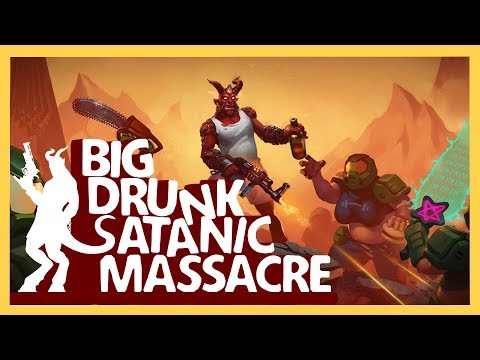 Checking out Action RPG - Big Drunk Satanic Massacre #Sponsored