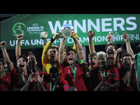 Joao Virginia Win Epic Final UEFA Under-19 Championship 2018