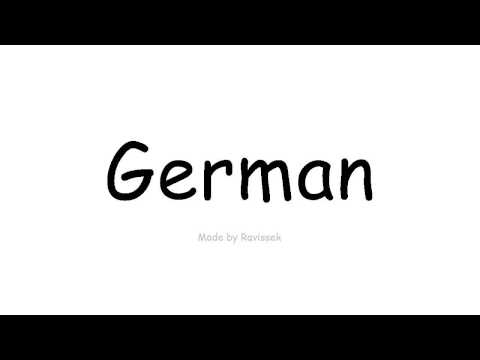 Mësoni anglisht   Gjermanisht