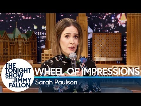 Wheel of Impressions with Sarah Paulson