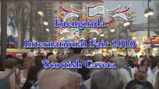 The Scotish Caseta at the Fuengirola International Fair 2010