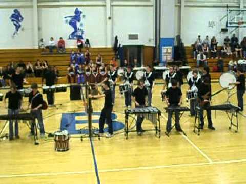 ERHS Drumline-Bloomfield 2008