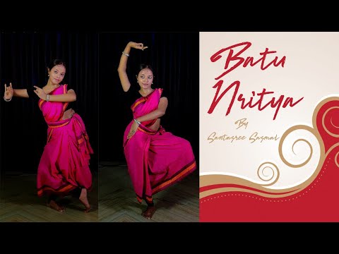 BATU NRITYA | Odissi Indian Classical Dance | by SANTASREE SASMAL