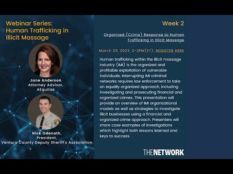 An Organized (Crime) Approach to Trafficking within the Illicit Massage Industry