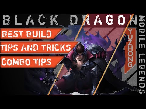 yu zhong best build 2021 | black dragon |road to MYTHIC tips and tricks | you zhong tutorial