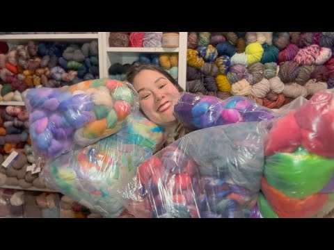 a_knotty_mess Knitting Diary: Episode 19 - A Birthday Fiber Haul!