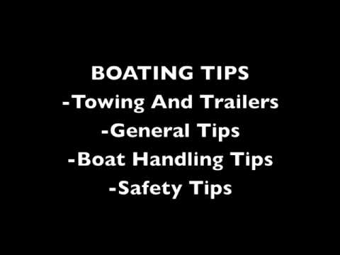 Marine Safety Advice - for Boating Tips and Advice! (Trailer)