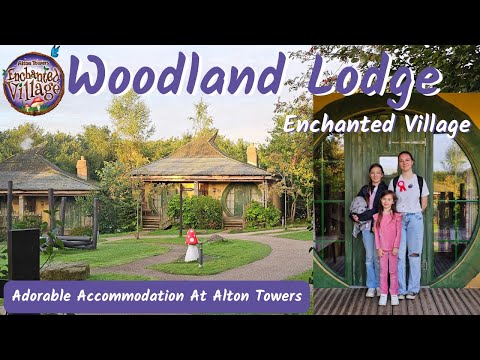 We Stayed In An Enchanted Village Woodland Lodge At Alton Towers And It Was CUTE!