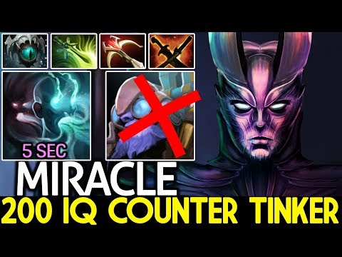Miracle- [Terrorblade] Epic 5 Sec Sunder VS Tinker Spam Skill Pro Game Dota 2