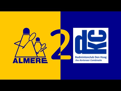 Avi Air Almere vs Dunlop-DKC (Baan 2) - Eredivisie 09-01-2021