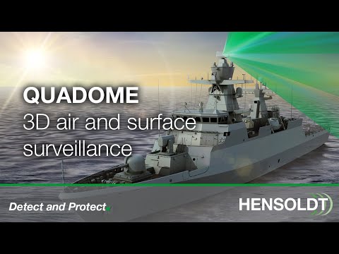 HENSOLDT Quadome – Naval air and surface surveillance radar