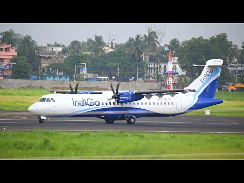Indigo ATR 72-600 Takeoff || KOLKATA AIRPORT