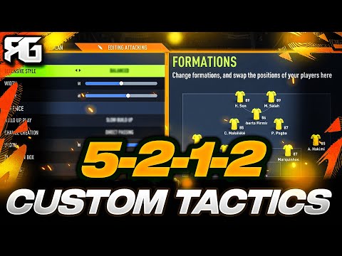 FIFA 22 | *EPIC* 5-2-1-2 Best Custom Tactics/Instructions! (Incredible Hidden Formation!)