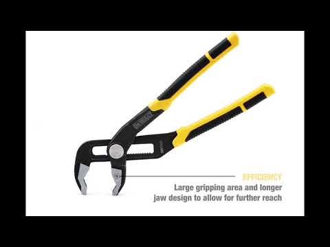 Пассатижи переставные сантехнические длиной 250 мм DeWALT DWHT0-74431 Пассатижи переставные сантехнические длиной 250 мм DeWALT DWHT0-74431
