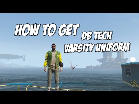 Fallout 4 - How to get DB Tech Varsity Uniform (Unique Outfit)