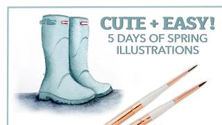 Paint Adorable Spring Rain Boots! (Step-by-Step)