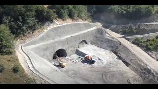 Progres spectaculos pe Autostrada Sibiu–Pitești Tunelurile și viaductele prind contur pe Secțiunea 2