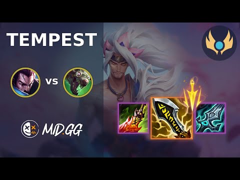 MID.GG: [ Tempest ] Yasuo BOT vs Twitch | NA CHALLENGER | LOL Season 2025