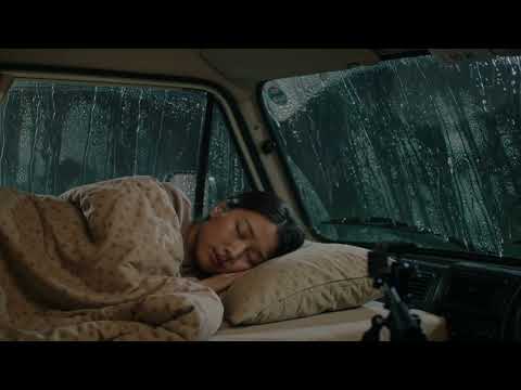 ⚡️ Rain Sound On Window Car with Thunder SoundsㅣSleep, Relaxation, Meditation, Yoga, Spa