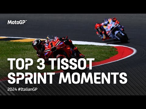 Top 3 #TissotSprint Moments! 😱 | 2024 #ItalianGP