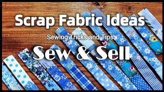 💎Scrap Fabric Ideas -Easy Sewing Compilation Video- Side GIG - Talented? - Make Money 🤑💸💰😁
