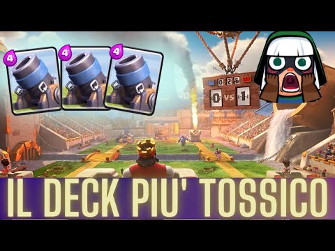 IL DECK PIU' TOSSICO DI ROYALE!!! [CLASH ROYALE ITA]