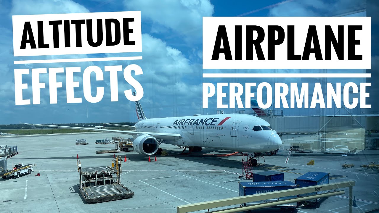 Altitude and Airplane Performance, Aerospace Engineering Lecture 33