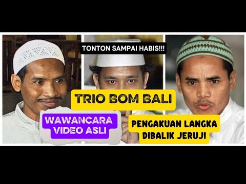 “Rare Footage! Interview of the Bali Bombing Trio in Prison (2003)” PART 1