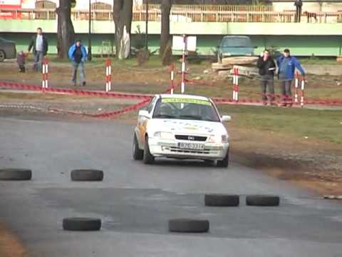 KJS IV zimowy rajd "BARBÓRKA" Biecz 2008-11-30 - Teodor Kocur / Filip Pezdan - Opel Astra Gsi