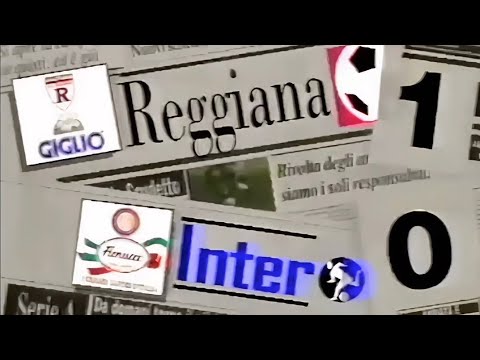Reggiana-Inter 1:0, 1993/94 - Domenica Sportiva (Giuseppe Scienza)