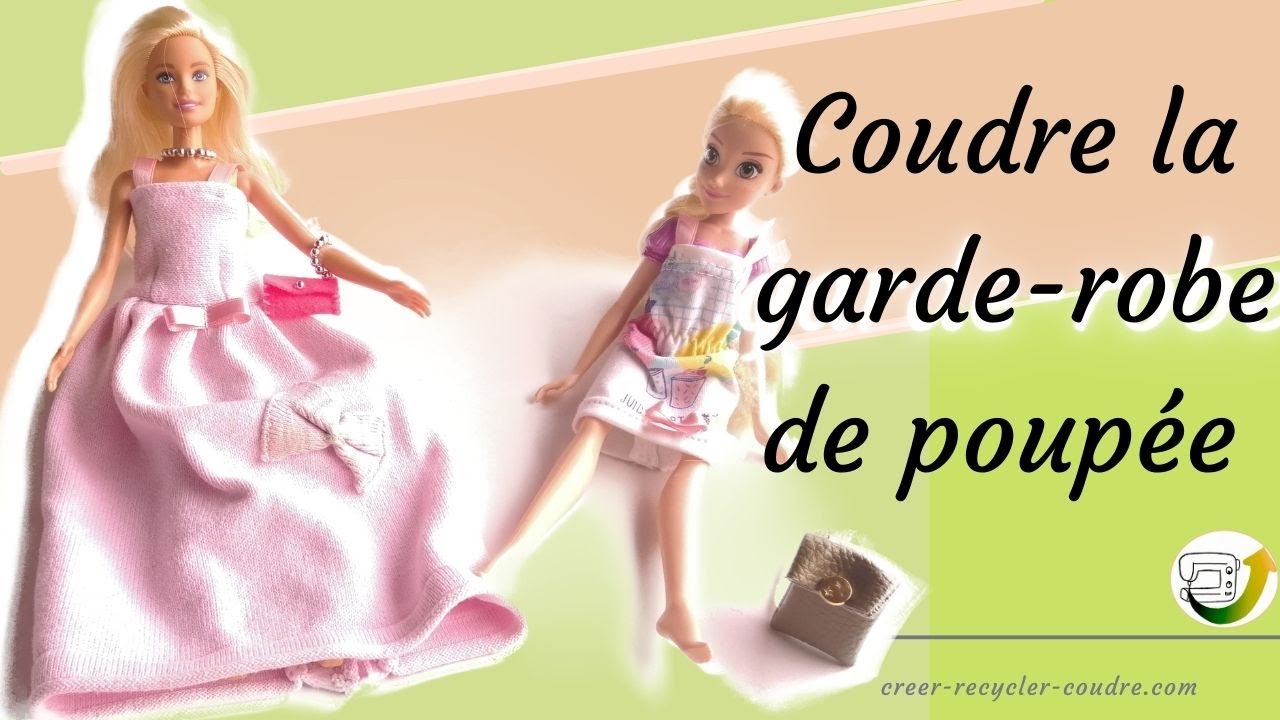 Robe Barbie : comment coudre une garde-robe facilement 