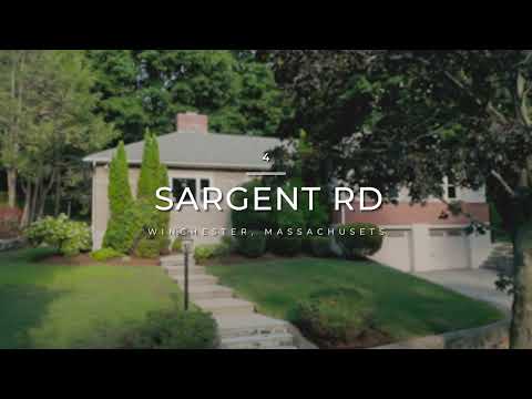 4 Sargent Road, Winchester MA