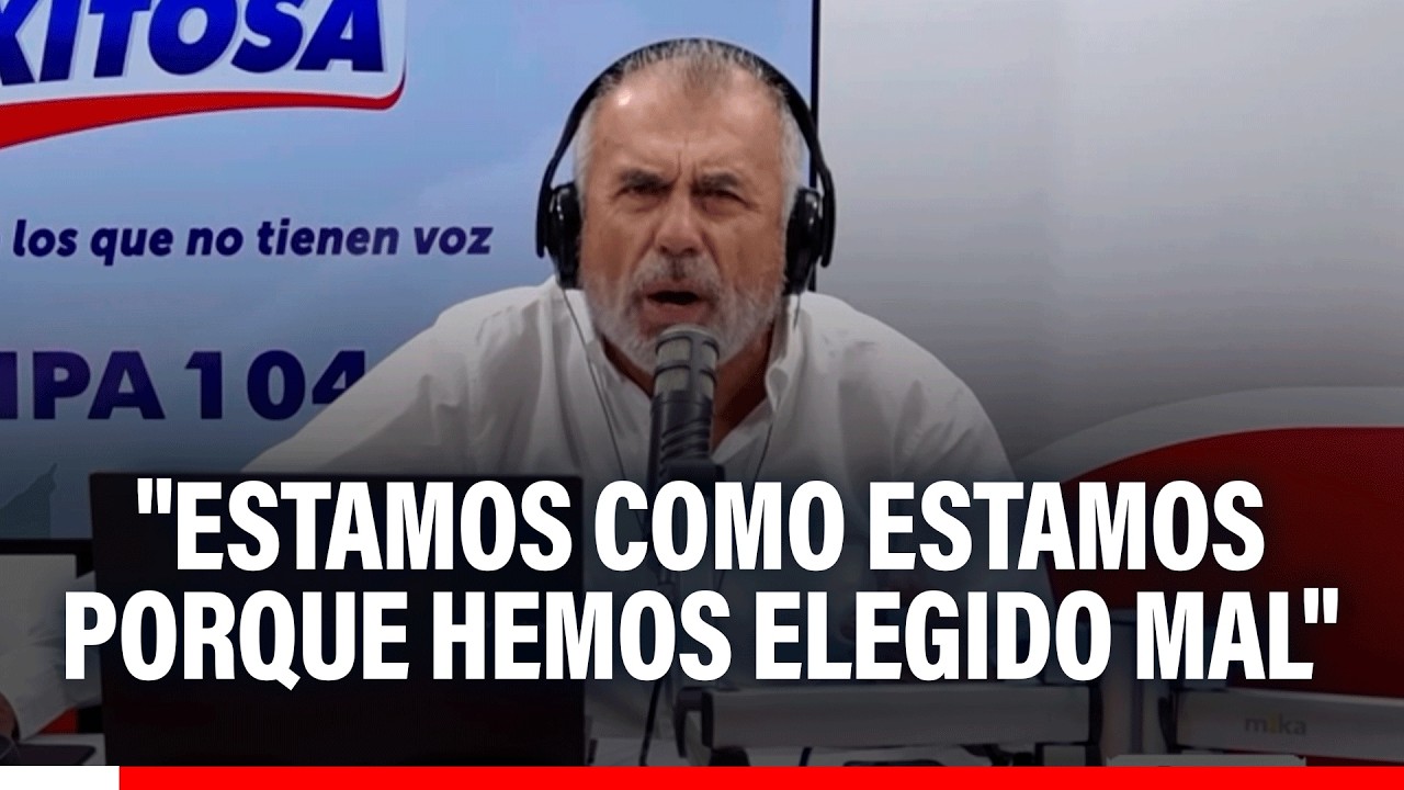 🔴🔵 Nicolás Lúcar sobre realidad del Perú: "Estamos como estamos porque hemos elegido mal"