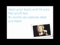 Robin Gibb Please Lyrics Video [HQ]