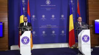Meeting of the Foreign Ministers of Armenia and Romania