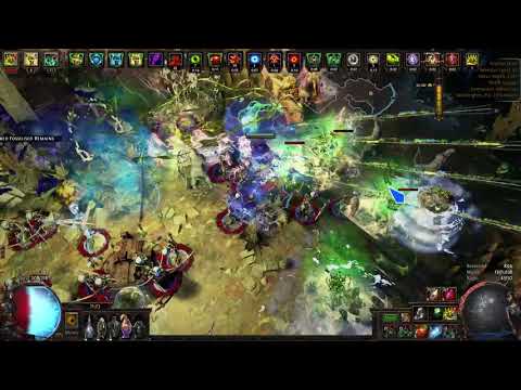 [PoE-3.8] 3 Fractured Fossils in a row - Delve 2500, Berserker, Scourge Arrow