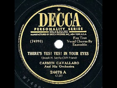 There's Yes! Yes! In Your Eyes video