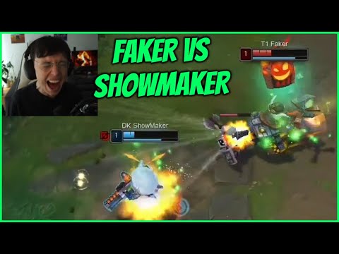 Weirdest 1v1 Ever Between Faker & ShowMaker