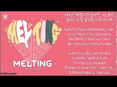 Hyuna ft  Jung Il Hoon Unripe Apple Hangul  Romanized  English Sub Lyrics