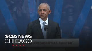 President Barack Obama full speech at presidential center opening in Chicago