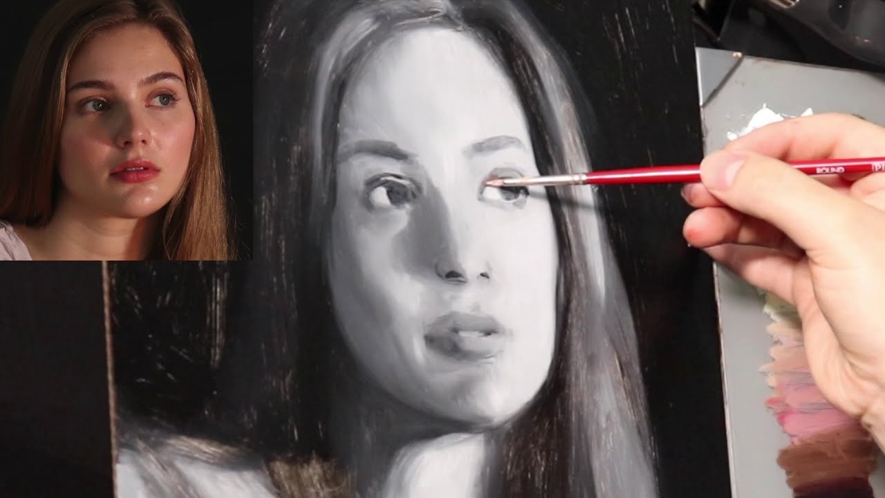 Portrait painting tutorial by yupari Videos