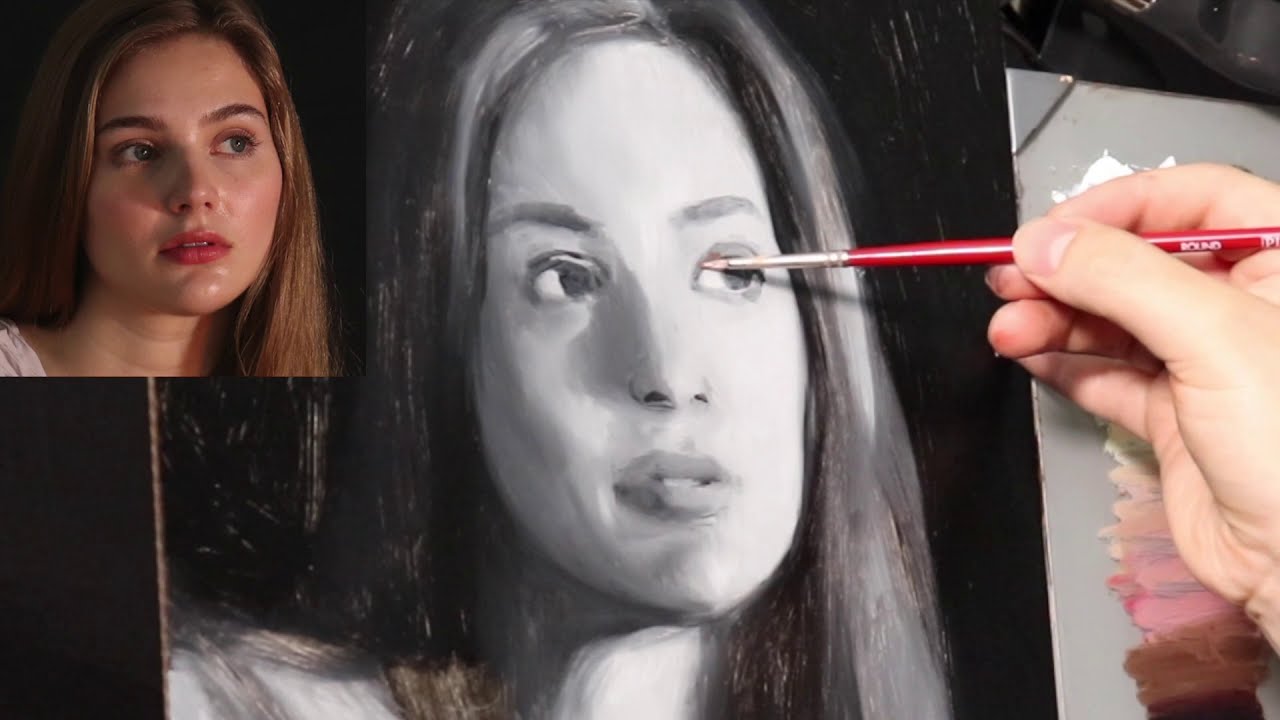 portrait painting tutorial by yupari