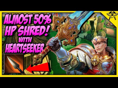 KING ARTHUR CAN PROC HEARTSEEKER 8 TIMES?! 50% HP SHRED! - Masters Ranked Duel - SMITE
